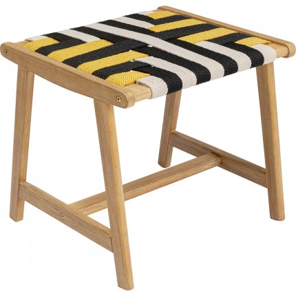 Tabouret de jardin Ipanema jaune Kare Design