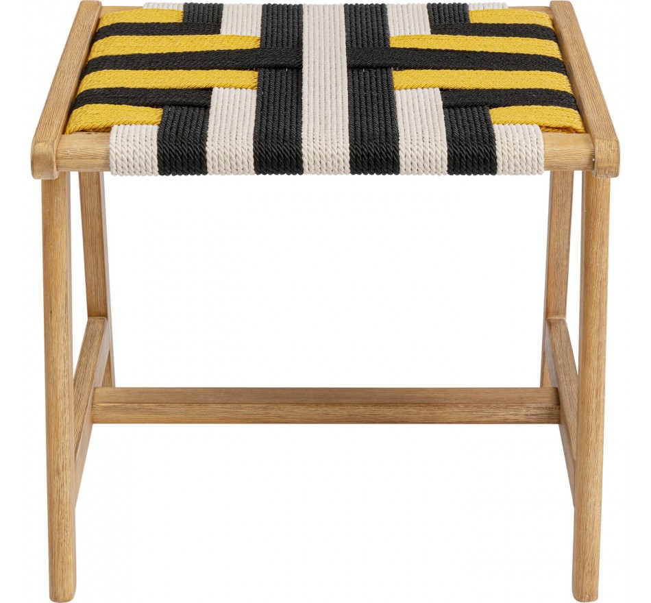 Tabouret de jardin Ipanema jaune Kare Design