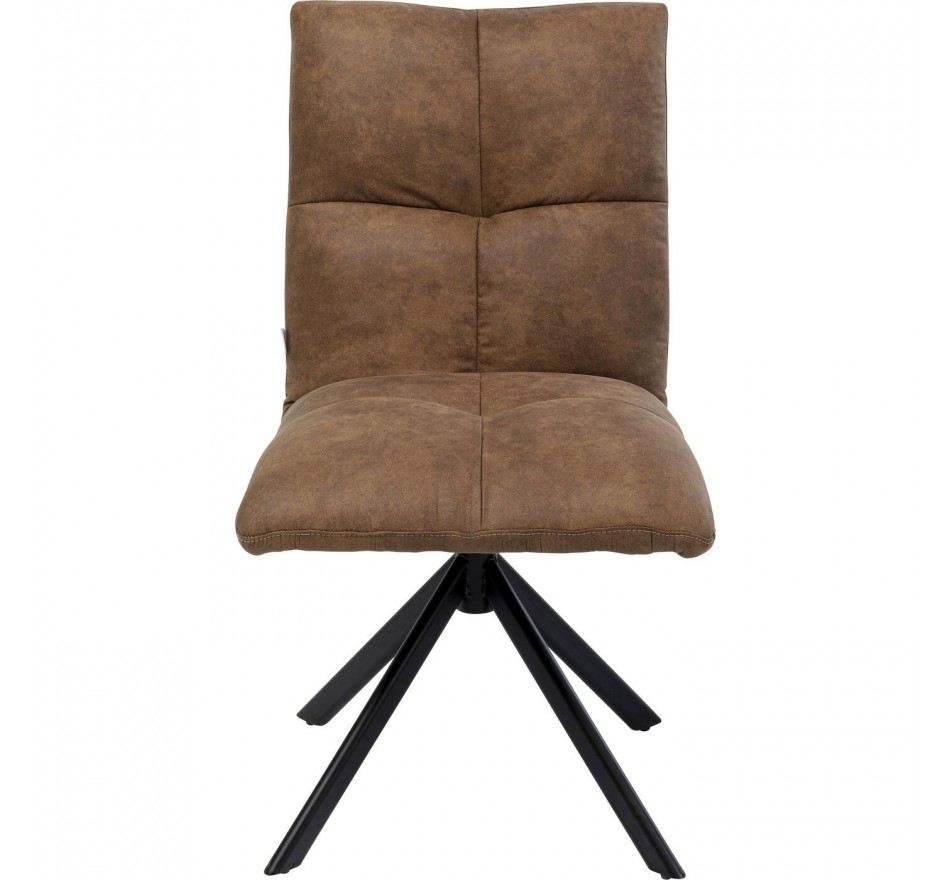 Chaise pivotante Toronto marron Kare Design