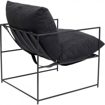 Fauteuil Cuby anthracite Kare Design