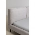 Lit East Side Cord côtelé gris Kare Design