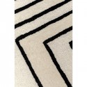 Tapis Matrix 240x170cm blanc Kare Design