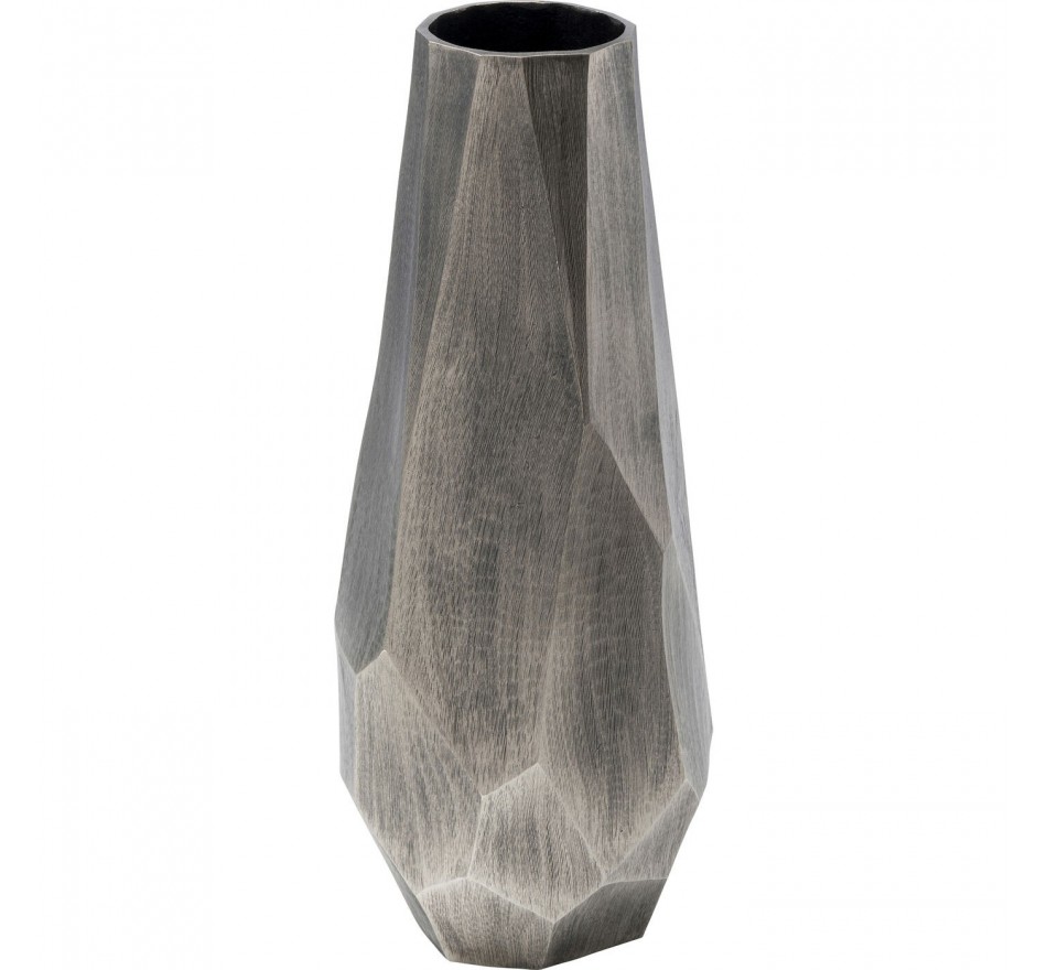 Vase Sacramento gris 56cm Kare Design