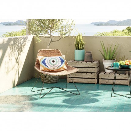 Coussin Ethno oeil 35x55cm Kare Design