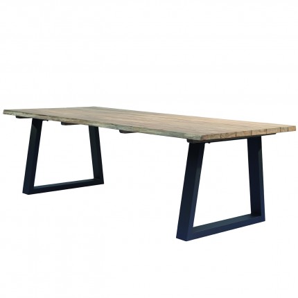 Outdoor Table Tree Trunk 240x100cm Gescova