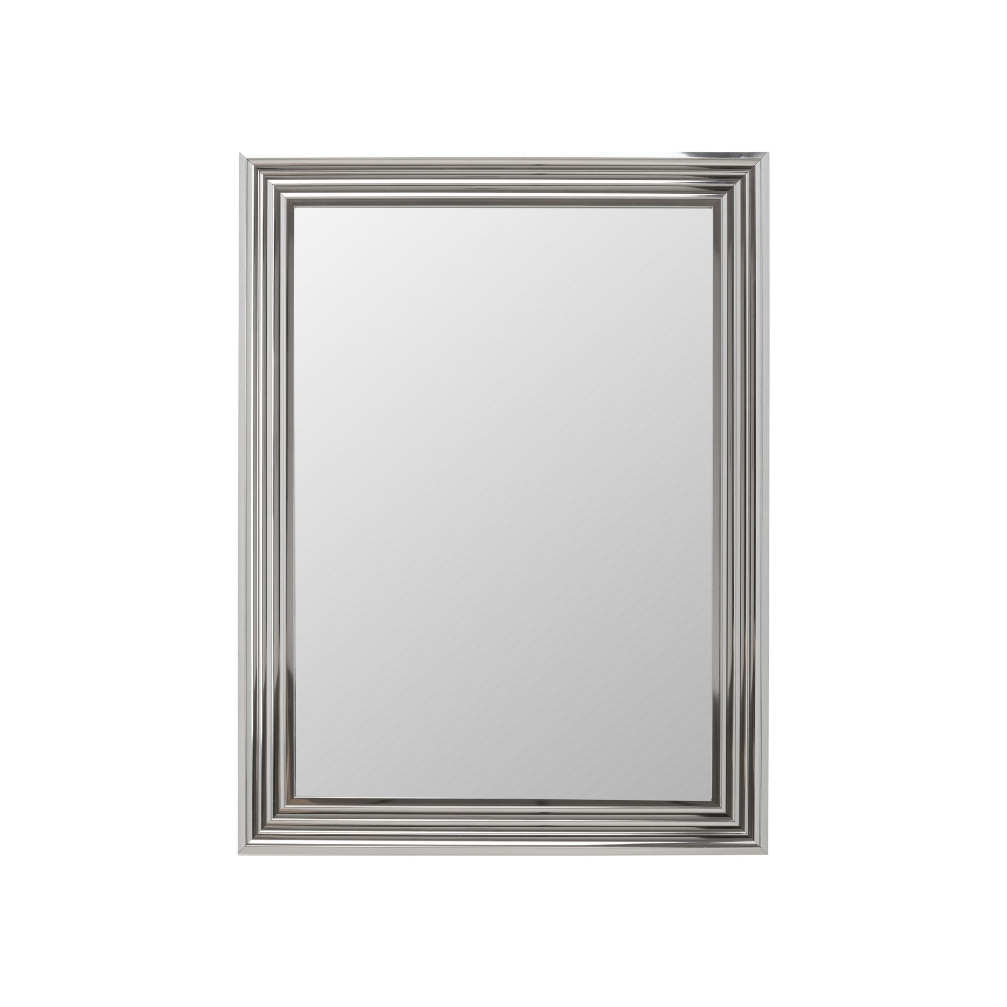 Miroir Frame argenté 99x74cm Kare Design