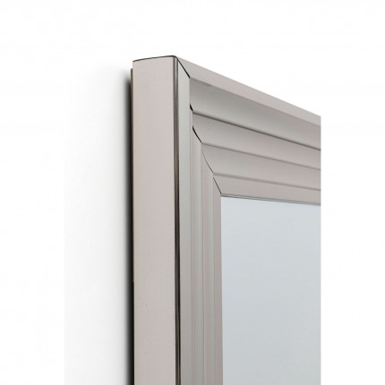 Miroir Frame argenté 99x74cm Kare Design