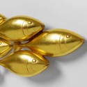 Déco murale banc poissons dorés 181cm Kare Design