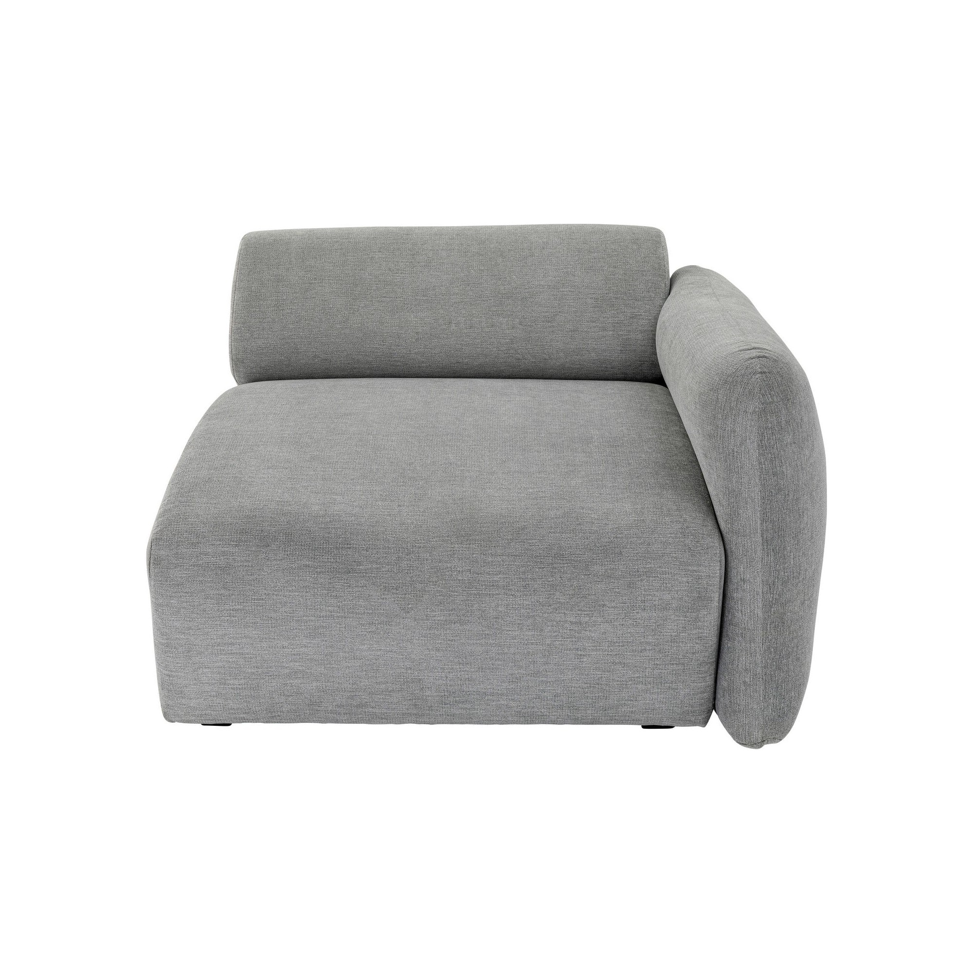 Assise droite d'angle canapé Lucca gris Kare Design