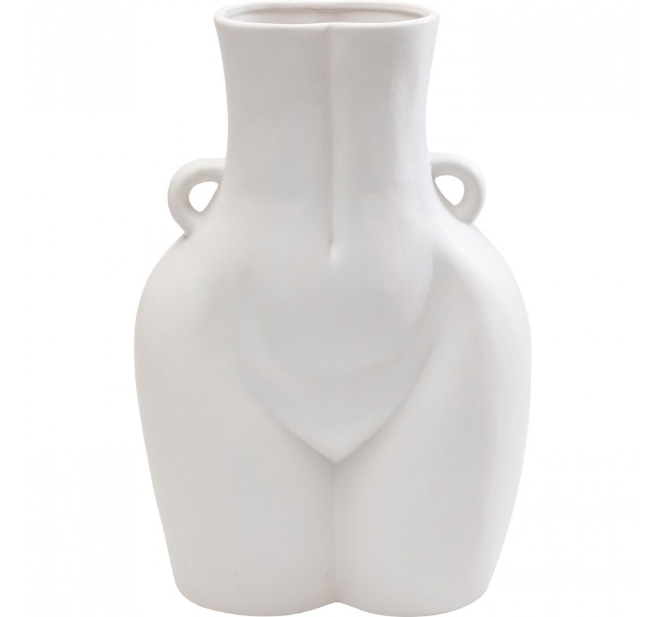 Vase Donna blanc 40cm Kare Design