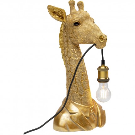 Lampe girafe dorée Kare Design