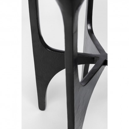 Bougeoir Stacky 31cm noir Kare Design