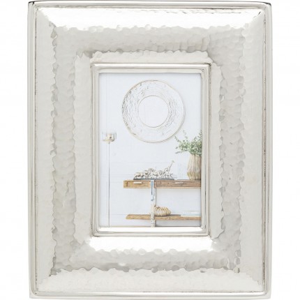 Cadre photo Decory argenté 25x29cm Kare Design