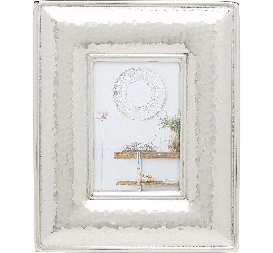 Cadre photo Decory argenté 25x29cm Kare Design