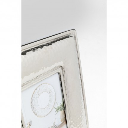 Cadre photo Decory argenté 25x29cm Kare Design