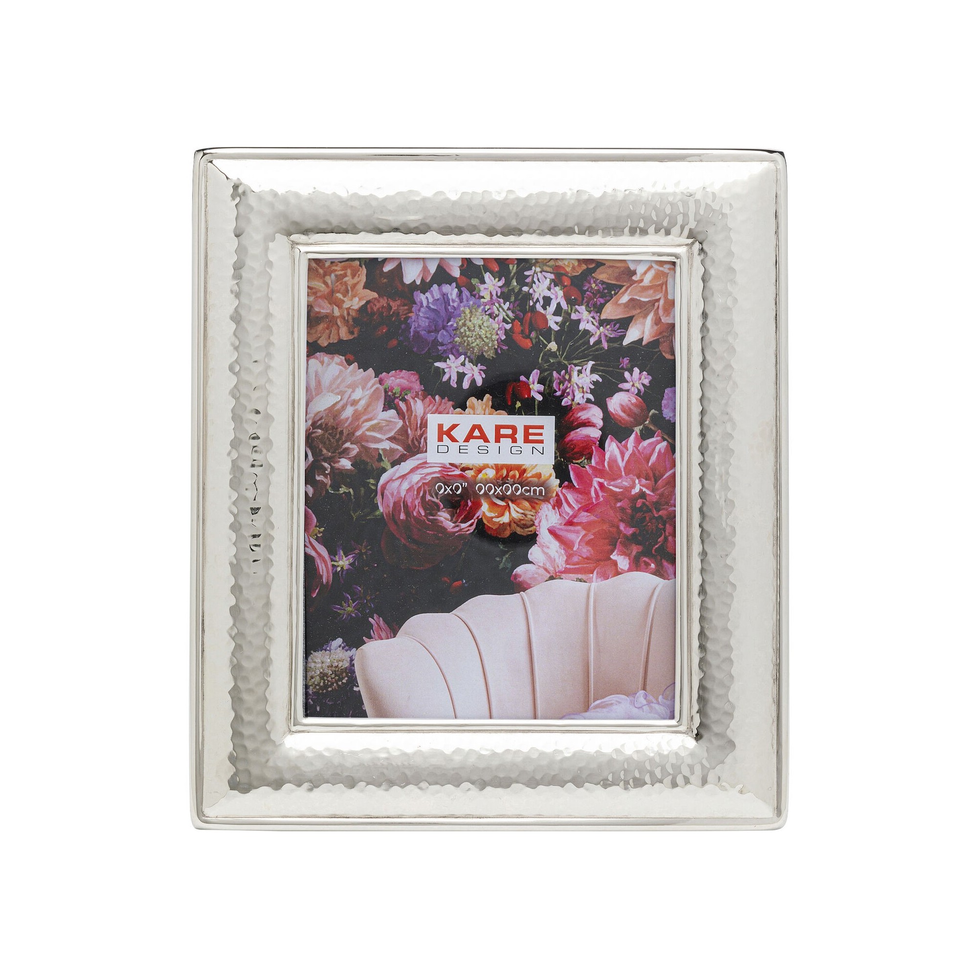 Cadre photo Decory argenté 32x37cm Kare Design