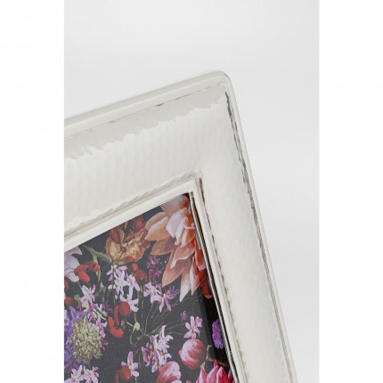 Cadre photo Decory argenté 32x37cm Kare Design