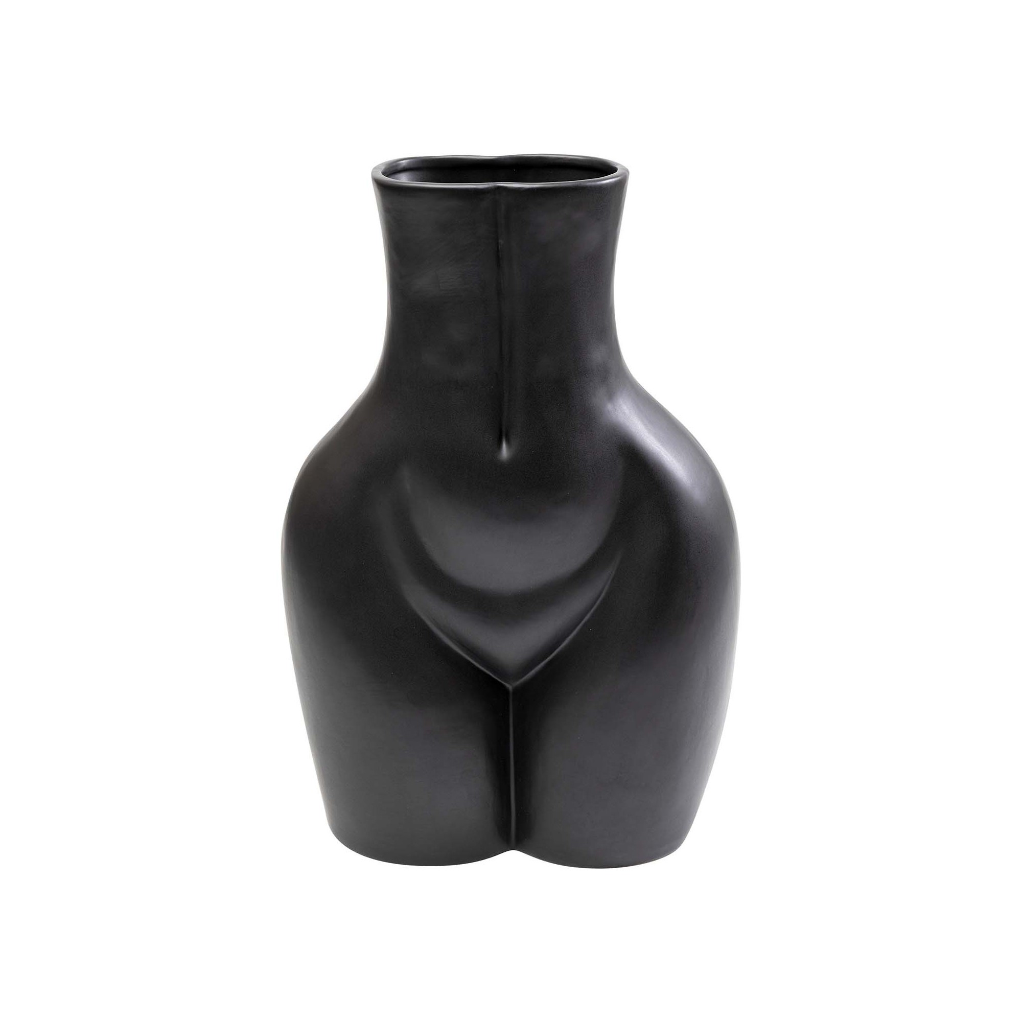 Vase Donna noir 40cm Kare Design 