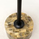 Table d'appoint Domero Mosaic marron 25cm Kare Design