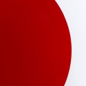 Table d'appoint Domero Checkers rouge  40cm Kare Design