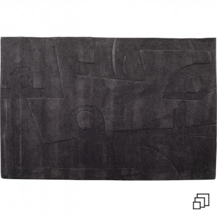 Tapis Conor anthracite Kare Design