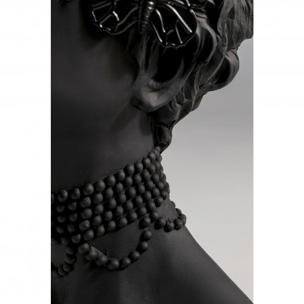 Déco buste femme papillons noire Kare Design