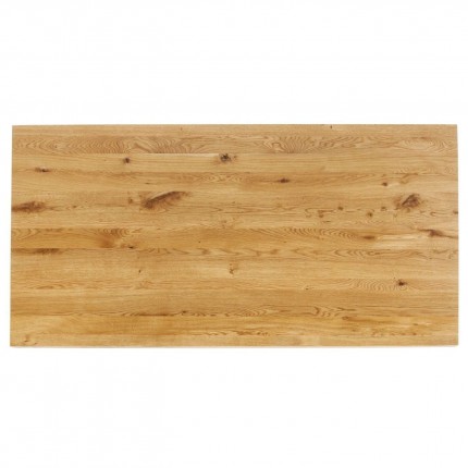 Table Symphony Cross Oak Black 200x100cm Kare Design