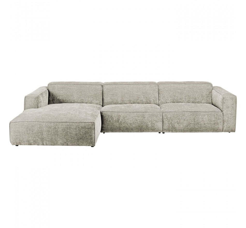 Canapé d'angle Henry 335cm crème gauche Kare Design