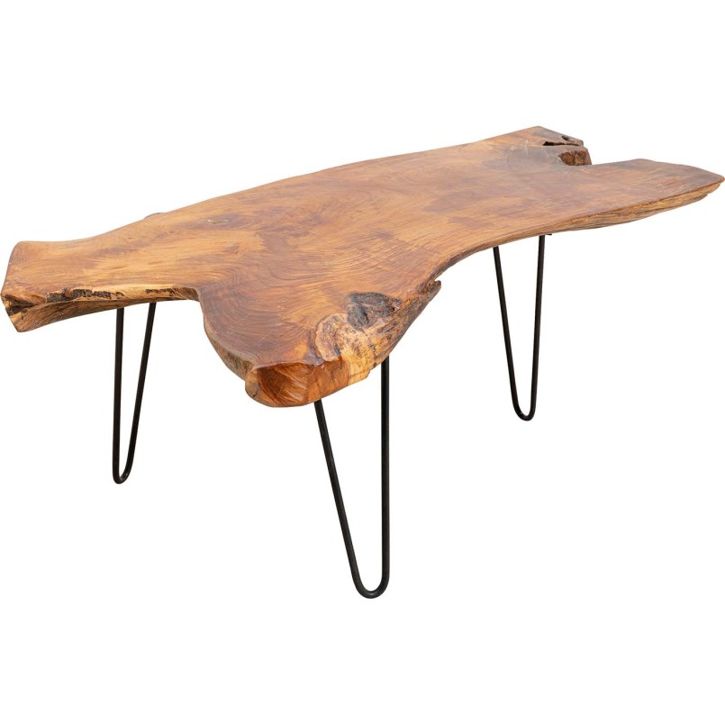 Table basse Aspen nature 100x60cm Kare Design
