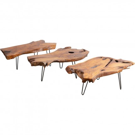 Table basse Aspen 100x60cm nature Kare Design