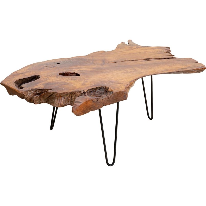 Table basse Aspen nature 100x60cm Kare Design
