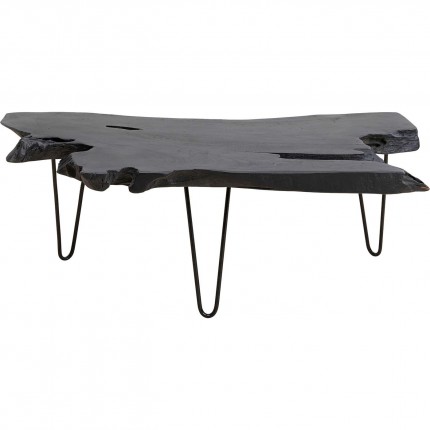 Table basse Aspen noire 100x40cm Kare Design
