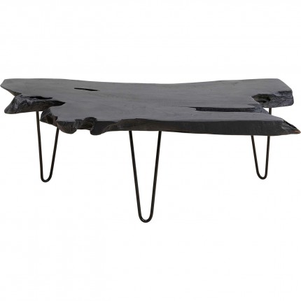 Table basse Aspen 100x40cm noire Kare Design