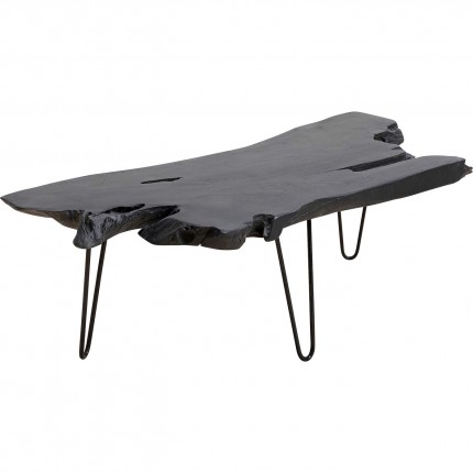 Table basse Aspen 100x40cm noire Kare Design