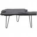 Table basse Aspen noire 100x40cm Kare Design