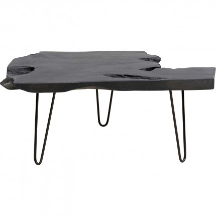 Table basse Aspen noire 100x40cm Kare Design