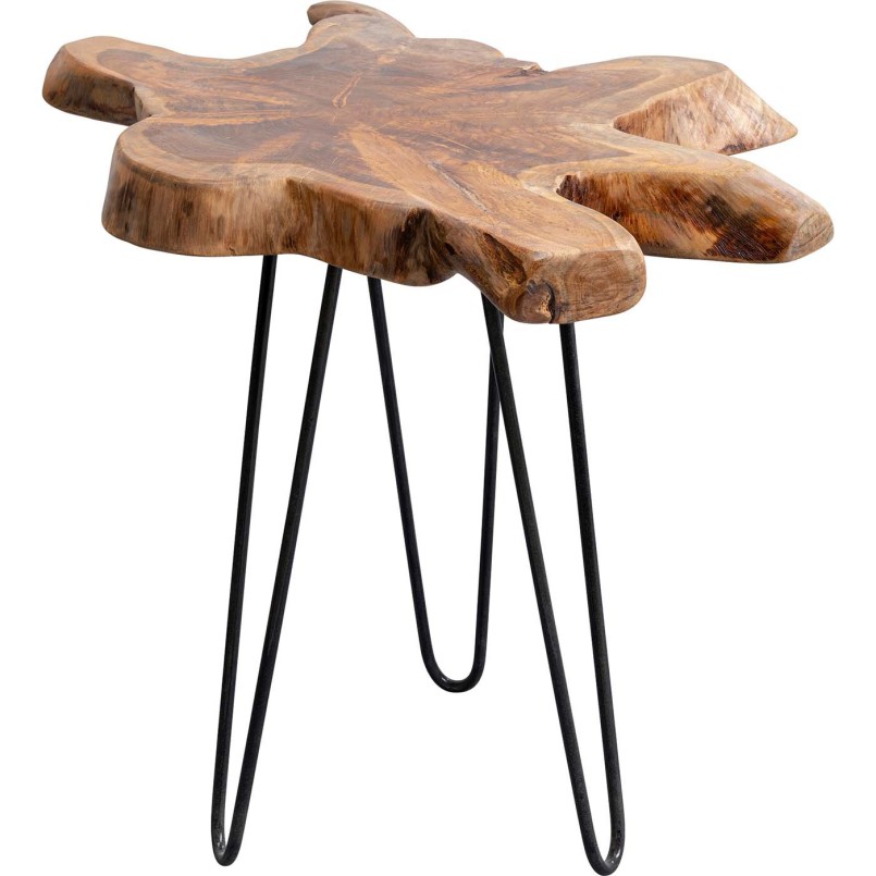 Table d'appoint Aspen 50x50 nature Kare Design