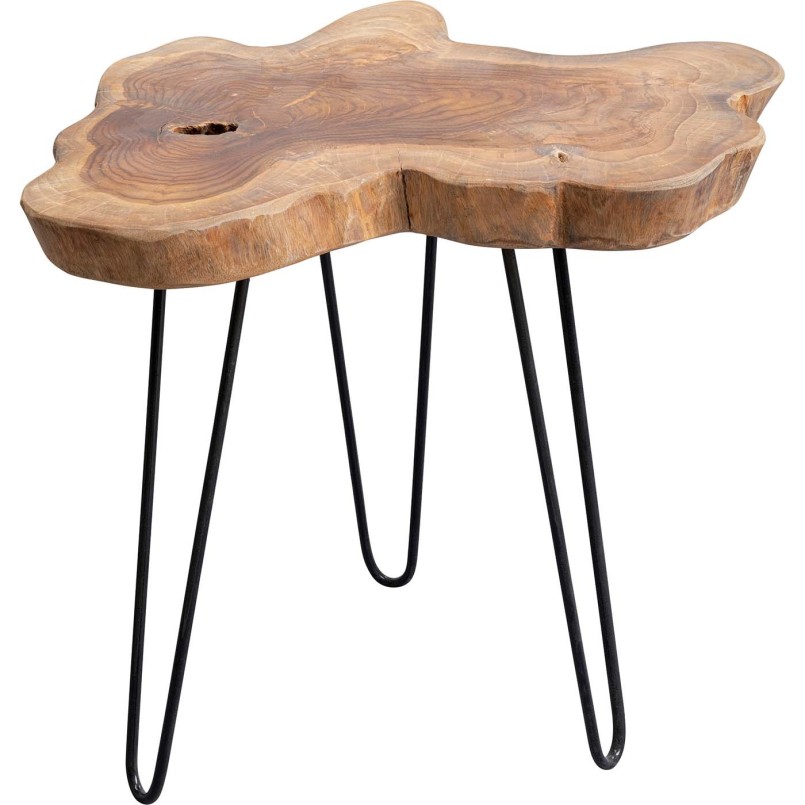 Table d'appoint Aspen 50x50 nature Kare Design