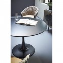 Table Schickeria noire 110cm Kare Design