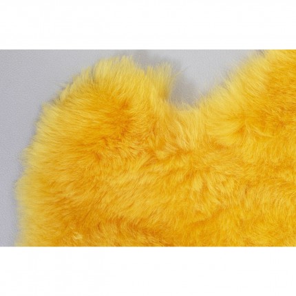 Lambskin Heidi yellow 85x60cm Kare Design