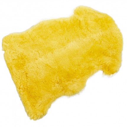 Lambskin Heidi yellow 85x60cm Kare Design