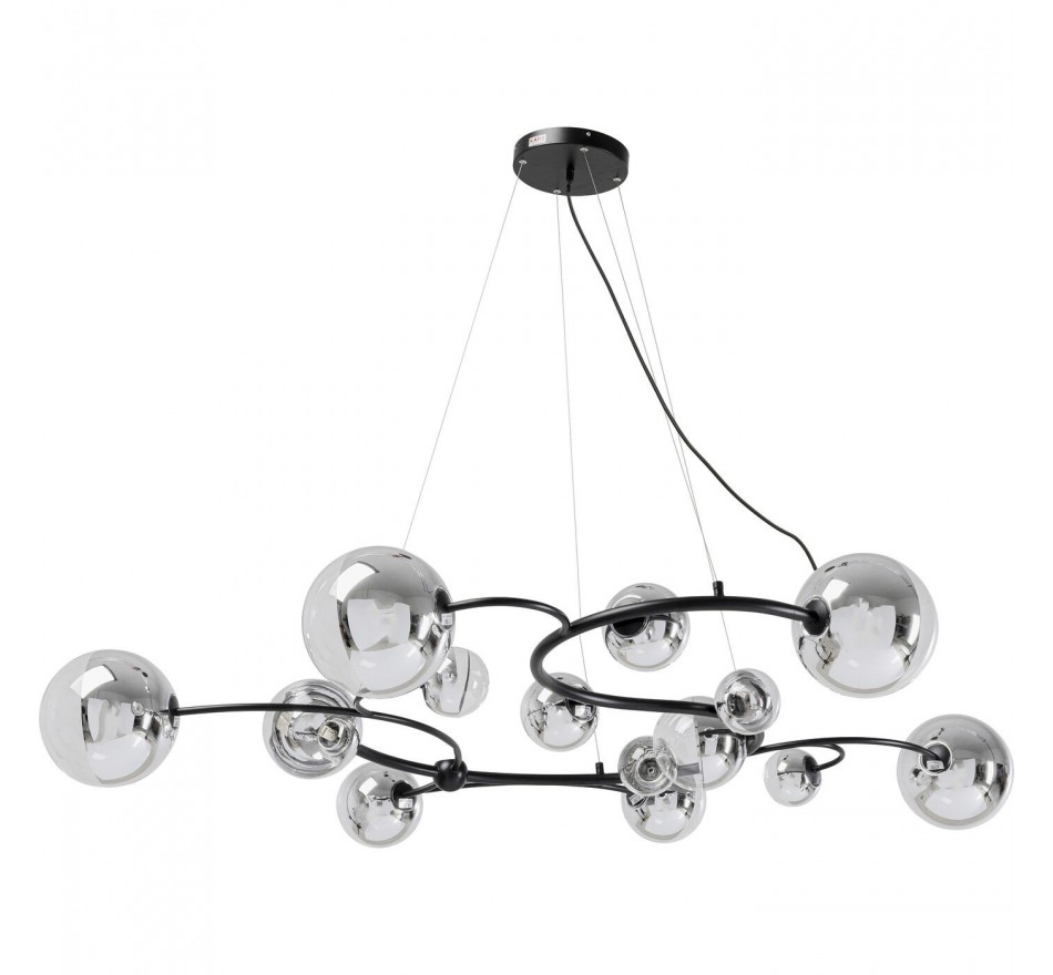Suspension Boa Vista argentée Kare Design