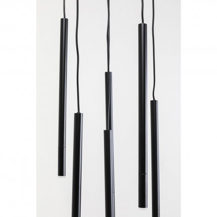 Suspension Living Vegas 6 tubes ronde noire Kare Design Suspension Living Vegas 6 tubes ronde noire Kare Design
