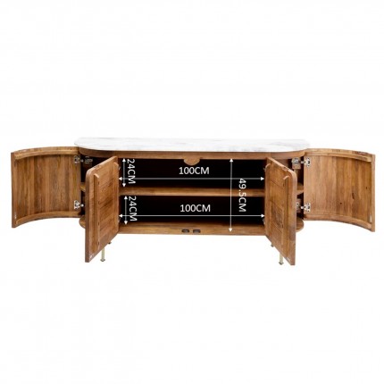 Sideboard Grace 4 doors Kare Design