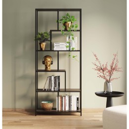 Etagère Loftie 185x77cm noire Kare Design