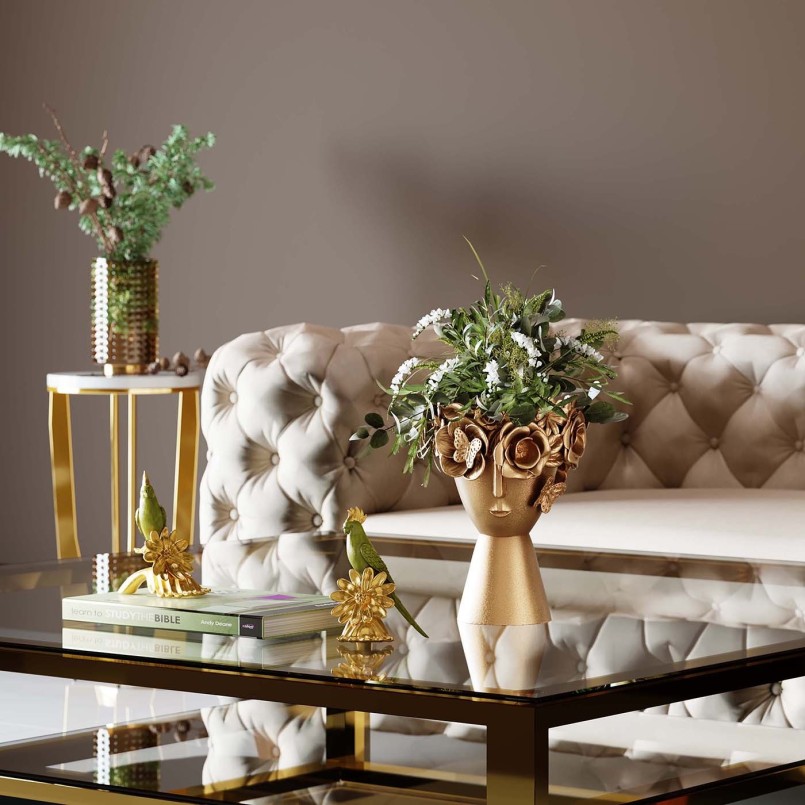 Vase Barfly vert 25cm