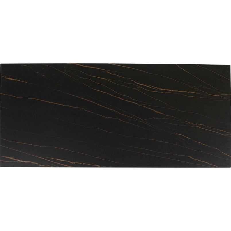 Table de jardin Gloria grès noir 180x90cm Kare Design