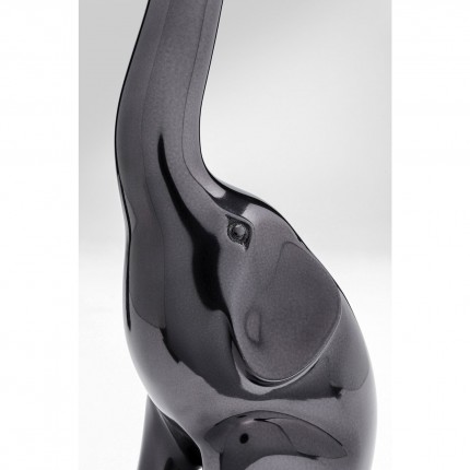 Vases éléphants anthracite set de 2 Kare Design