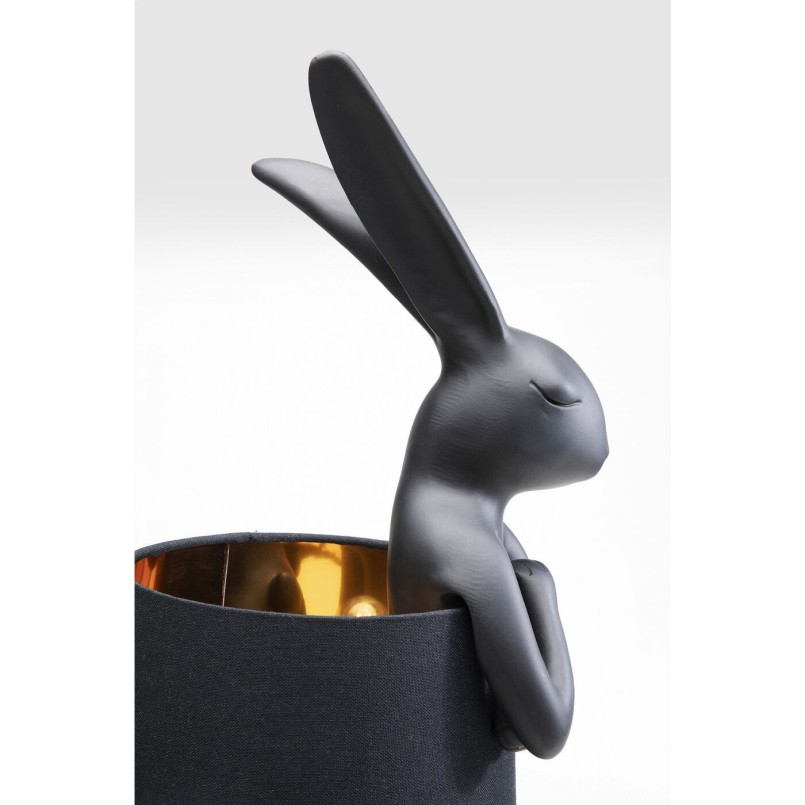 Lampe de table Animal lapin noir Kare Design