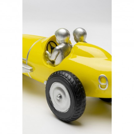 Déco voiture de course jaune Kare Design